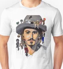 Johnny Depp no back Unisex T-Shirt