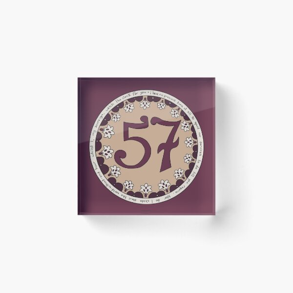Item preview, Purple 57 designed and sold by stitchlock.