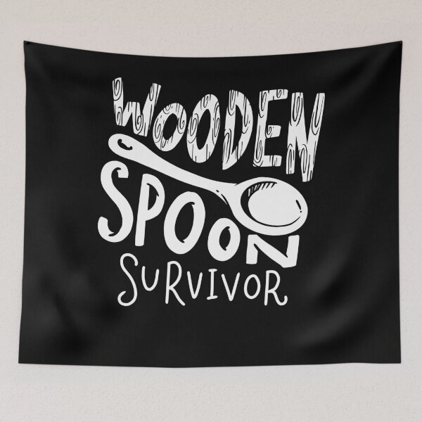Item preview, Wooden Spoon Survivor designed and sold by 4tomic.