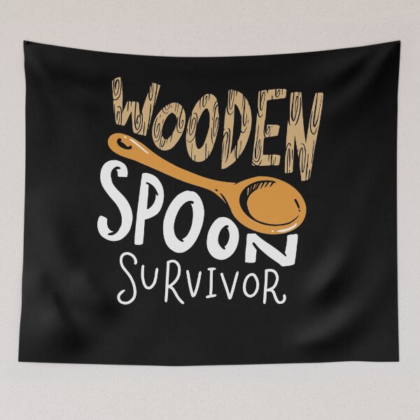 Item preview, Wooden Spoon Survivor designed and sold by 4tomic.