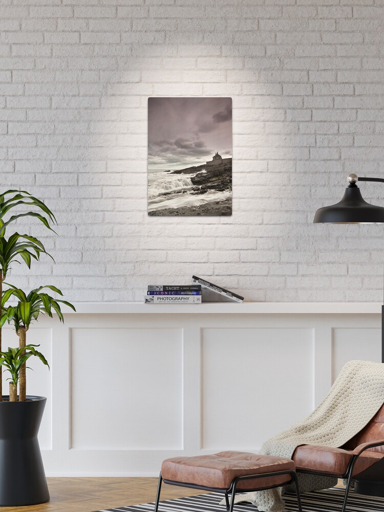 Thumbnail 1 of 4, Metal Print, The bathing house designed and sold by james thow.