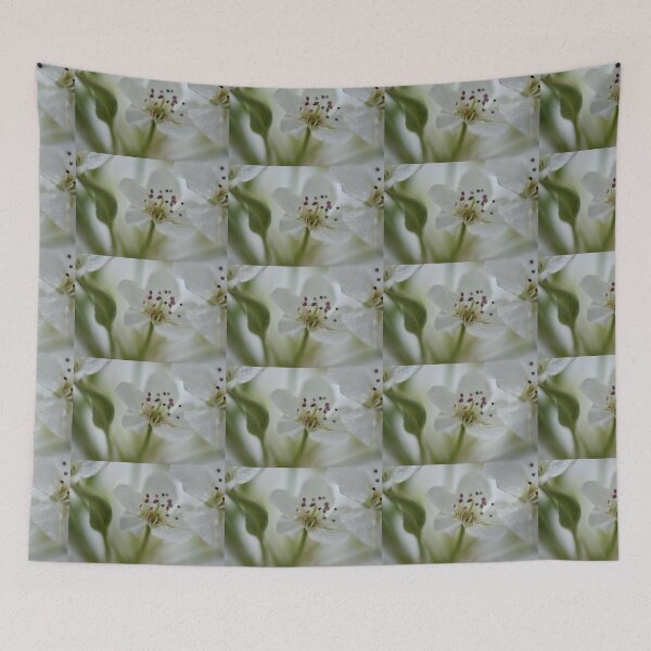 Item preview, Pretty White Blossom in the Rain designed and sold by imaginethis.