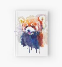 Red Panda Portrait Hardcover Journal