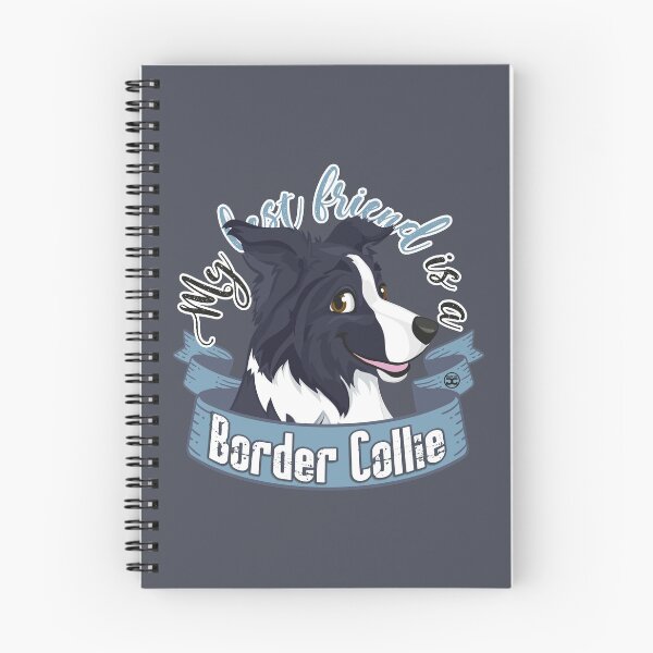 Artikelvorschau, Mein bester Freund ist ein ... Border Collie - Black & White entworfen und verkauft von DoggyGraphics.
