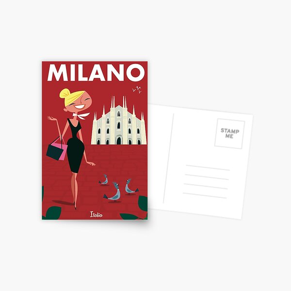 Item preview, Milan poster designed and sold by GAGodel.