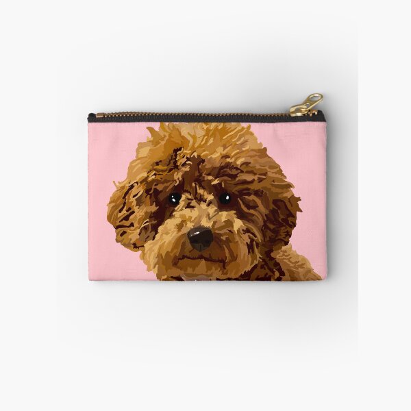 Item preview, Ginger the Toy Poodle in Pink designed and sold by Quick Brown Fox Canada.