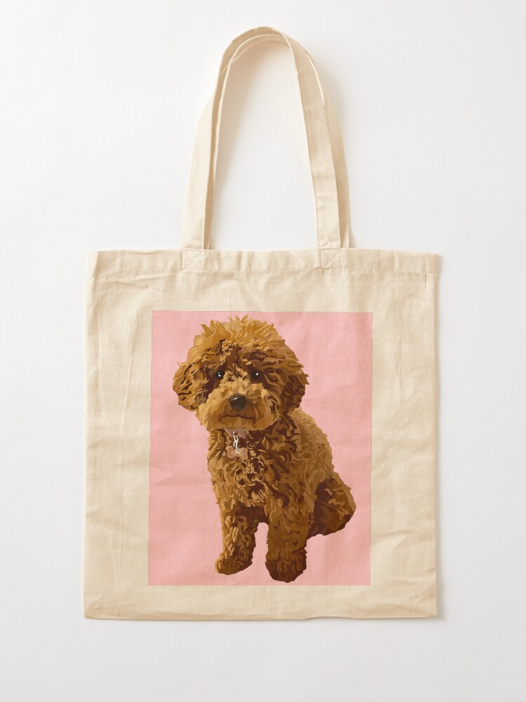 Poodle 2024 tote bag