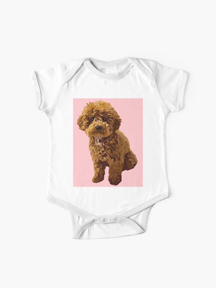 Body Para Bebe Jengibre El Caniche Toy En Rosa De Qbfcanada Redbubble