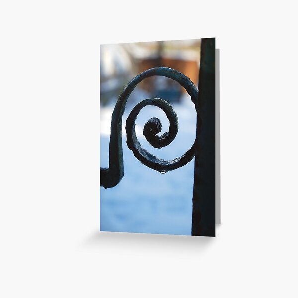 Russborough Ironwork Greeting Card