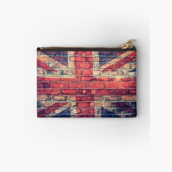 Item preview, Union jack brick wall designed and sold by SJAPhoto.