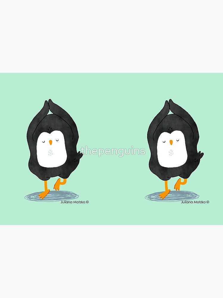Yoga Penguin by thepenguins