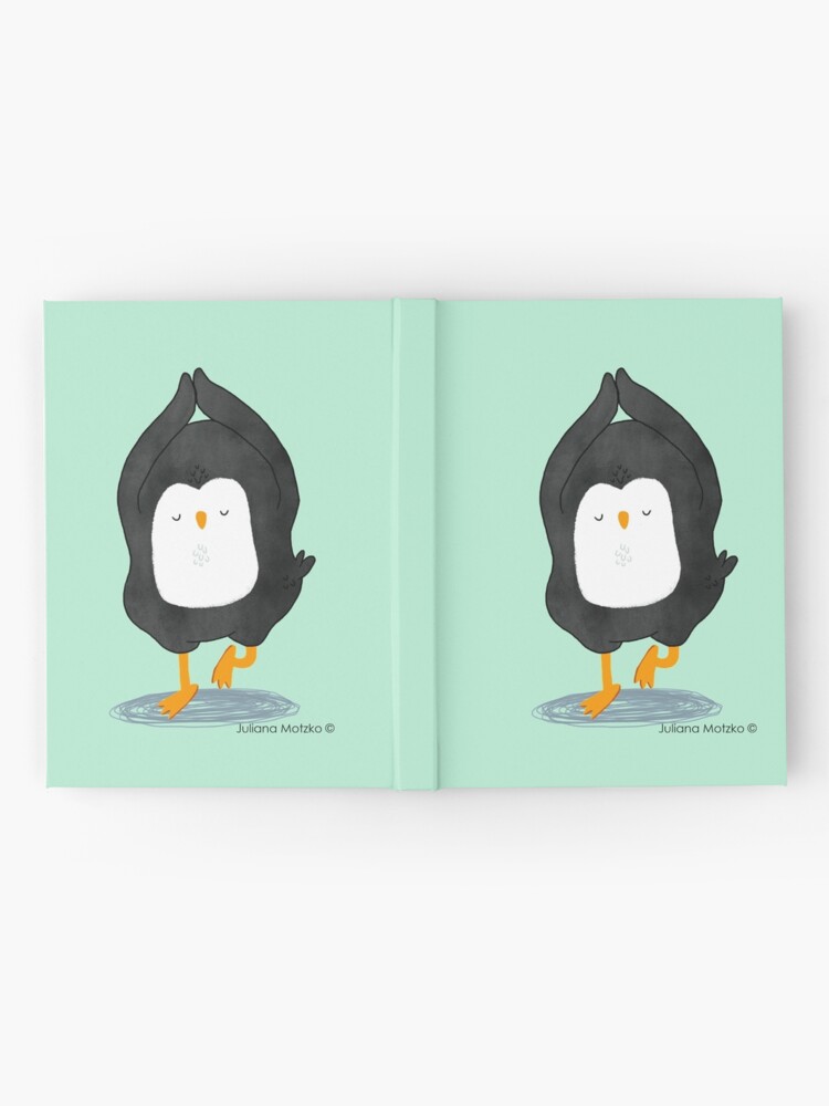 Alternate view of Yoga Penguin Hardcover Journal