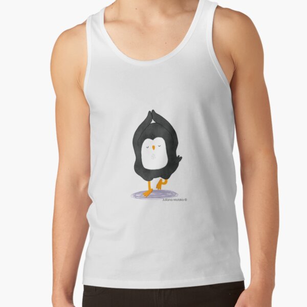 Yoga Penguin Tank Top