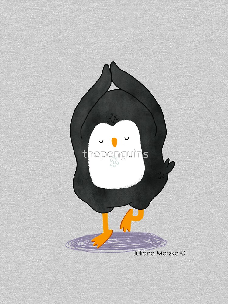 Yoga Penguin by thepenguins
