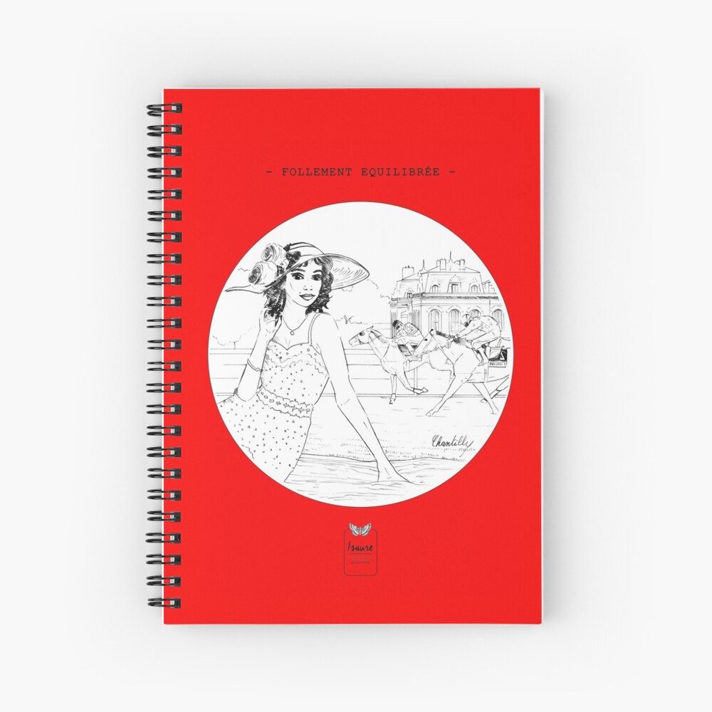 Aperçu de l'œuvre Cahier à spirale créée et vendue par IsaureEcartfixe.