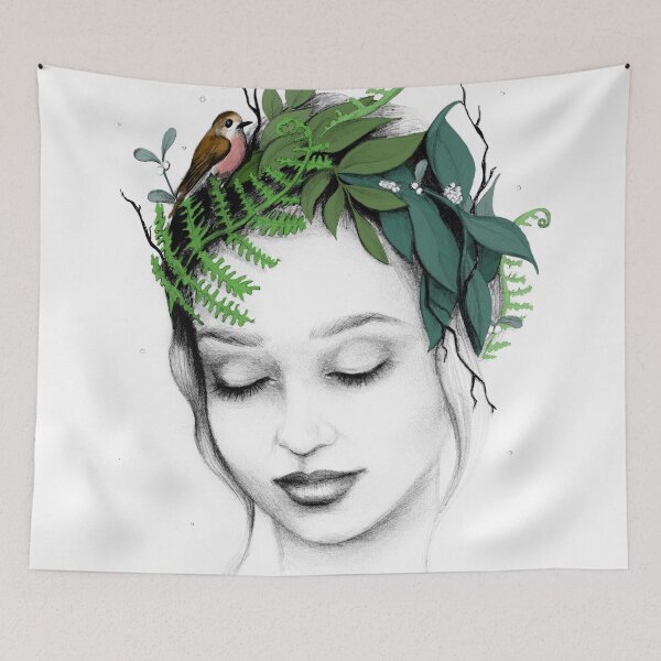 Item preview, Winter fantasy girl designed and sold by Jennifer Steele.