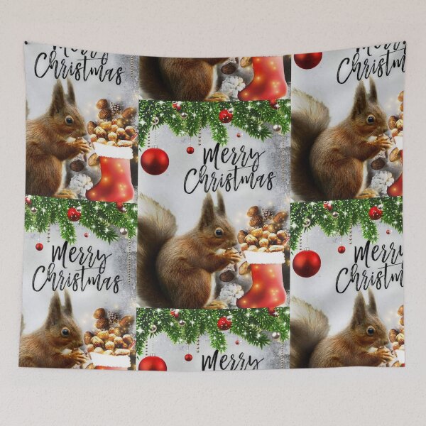 Item preview, Official Campus Squirrel Report Christmas Squirrel! Merry Christmas Squirrel.  designed and sold by Edgot Emily Dimov-Gottshall.