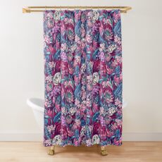 Stand Out! (ultraviolet 1) Shower Curtain