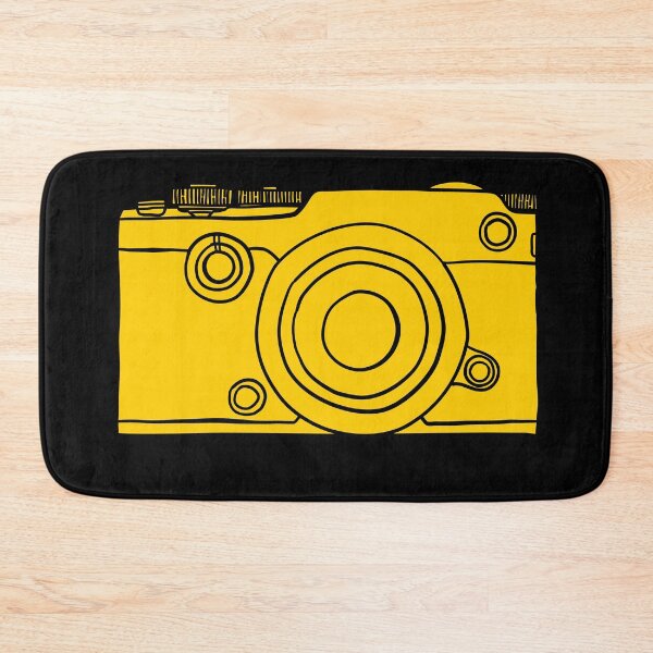 Item preview, Retro 35mm Film Camera - Pen F - Yellow designed and sold by MOREDANKMEMES.