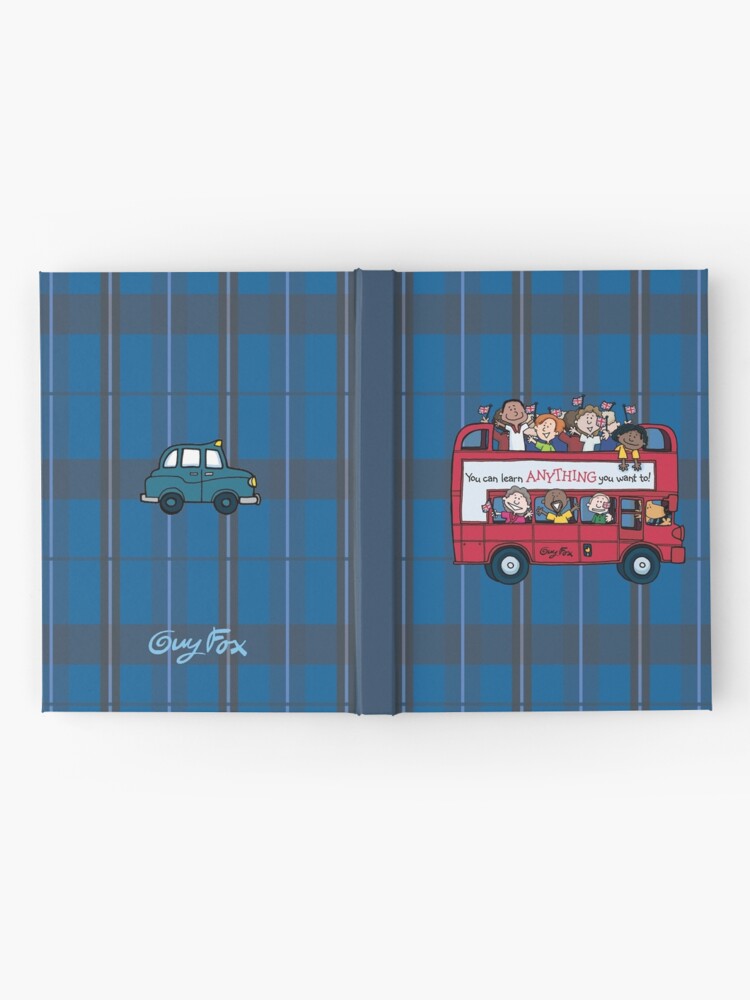 Thumbnail 2 of 3, Journal, Guy Fox London Bus (Tartan) designed and sold by GuyFox.