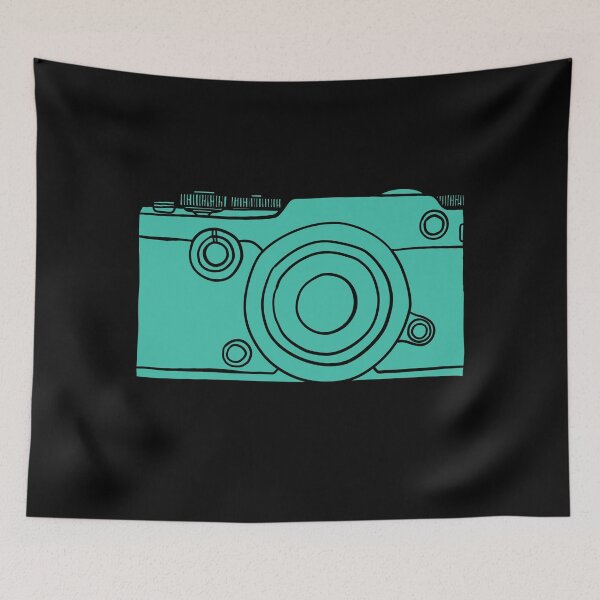 Item preview, Retro 35mm Film Camera - Pen F - Teal designed and sold by MOREDANKMEMES.