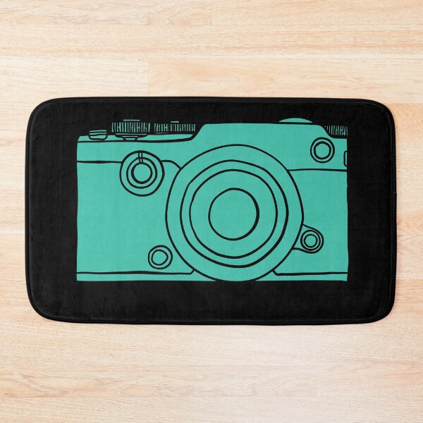 Item preview, Retro 35mm Film Camera - Pen F - Teal designed and sold by MOREDANKMEMES.