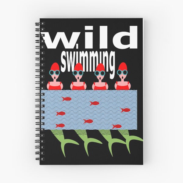 Item preview, Wild Swimming, keep it wild, mermaids! designed and sold by krisevansart.