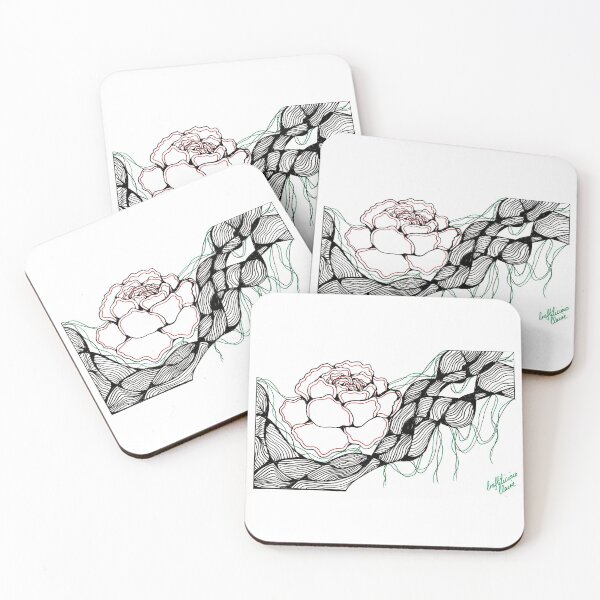 Item preview, Flowing Peony designed and sold by CraftiClaire.