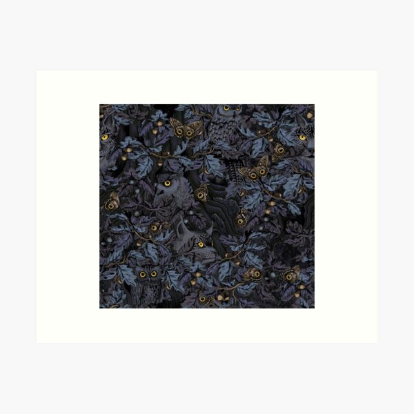 Item preview, Fit In (moonlight blue) designed and sold by Lidija Paradinovic Nagulov.