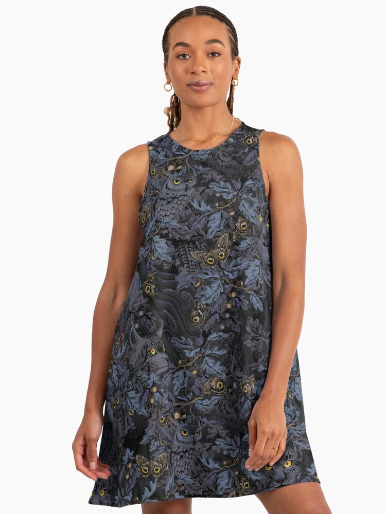 Fit In (moonlight blue)" A-Line Dress for Sale by celandinestern | Redbubble