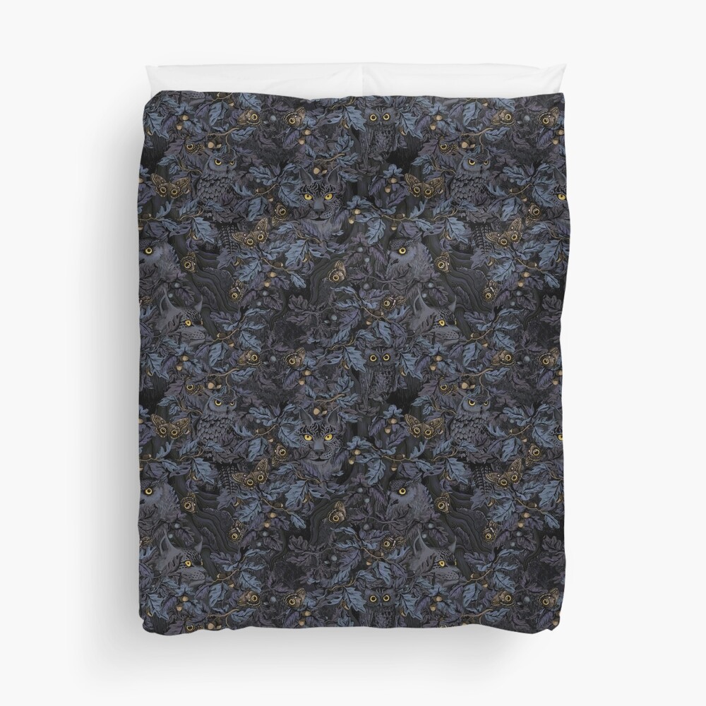 Fit In (moonlight blue) Duvet Cover