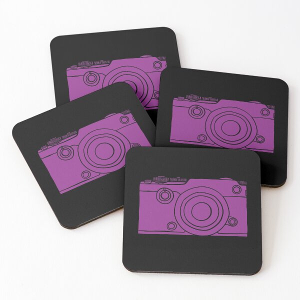 Item preview, Retro 35mm Film Camera - Pen F - Purple designed and sold by MOREDANKMEMES.