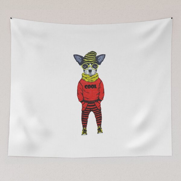 Item preview, Funny Hipster Dog designed and sold by Rott515.