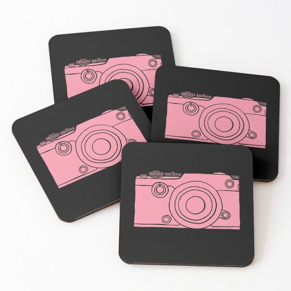 Item preview, Retro 35mm Film Camera - Pen F - Pink designed and sold by MOREDANKMEMES.