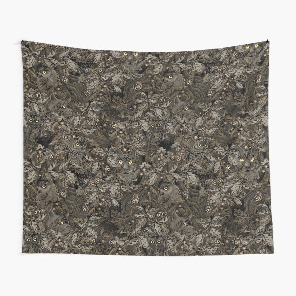 Fit In (autumn night) Tapestry
