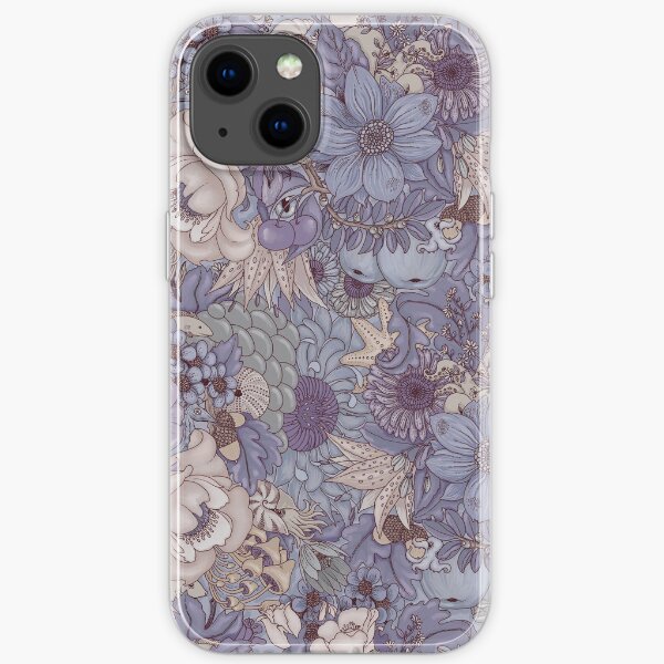 The Wild Side - Lavender Ice iPhone Soft Case