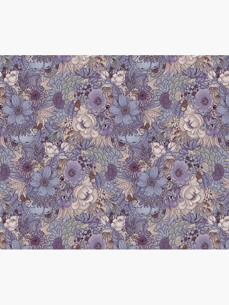 Thumbnail 3 of 3, Tapestry, The Wild Side - Lavender Ice designed and sold by Lidija Paradinovic Nagulov.