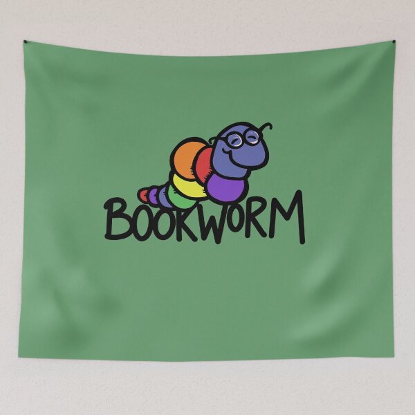 Artikelvorschau, Bookworm entworfen und verkauft von FrictionMaxxing.