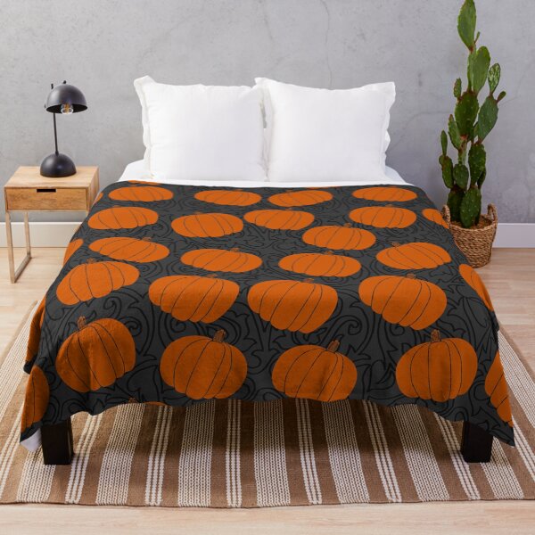 Item preview, Cute Pumpkins on Grey Background designed and sold by kapotka.