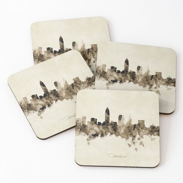 Item preview, Cleveland Ohio Skyline designed and sold by ArtPrints.