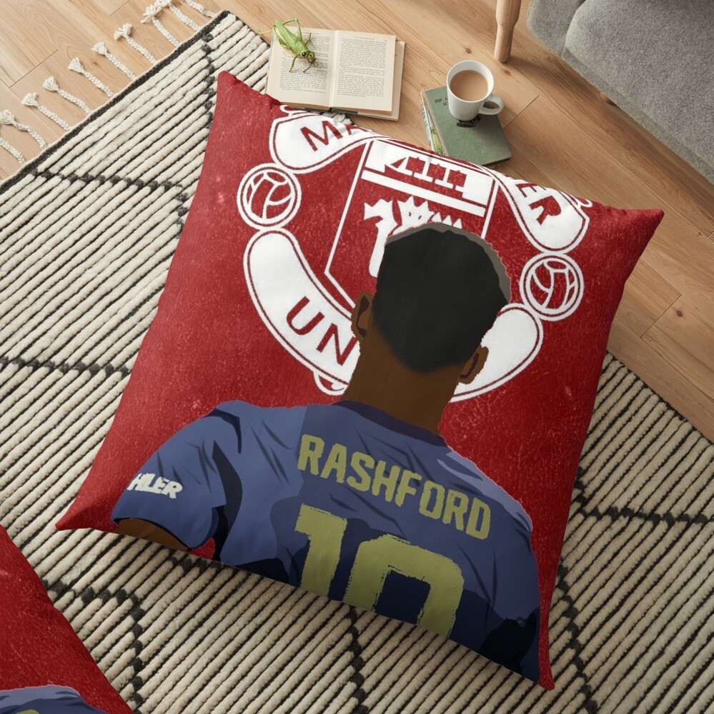 Rashford Watercolor Floor Pillow