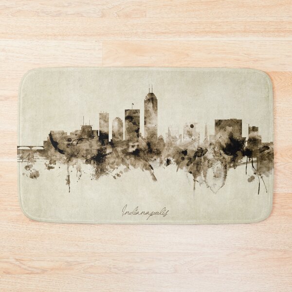 Item preview, Indianapolis Indiana Skyline designed and sold by ArtPrints.