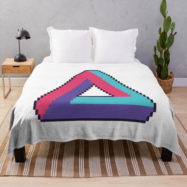 Item preview, pixelated Penrose triangle Tribar designed and sold by DerSenat.