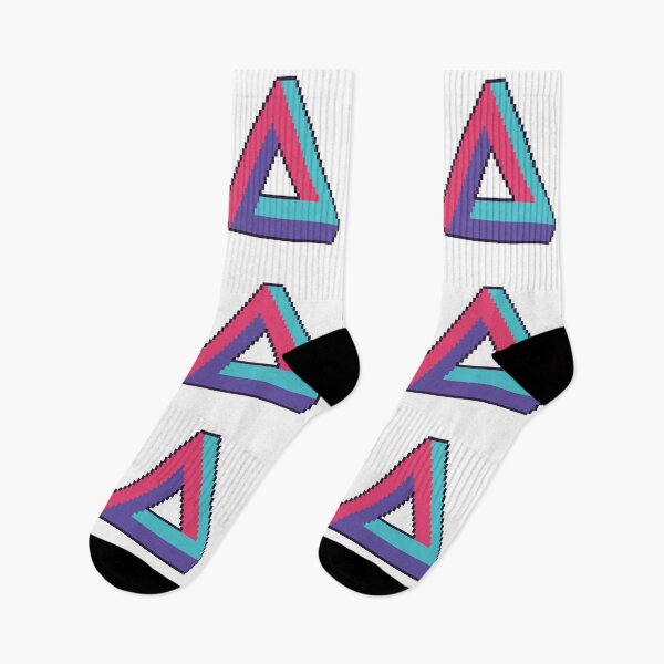 Item preview, pixelated Penrose triangle Tribar designed and sold by DerSenat.