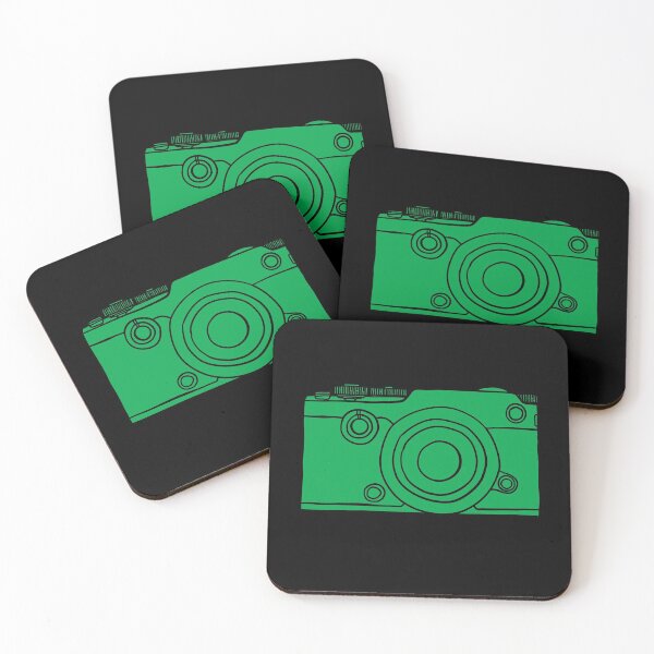 Item preview, Retro 35mm Film Camera - Pen F - Green designed and sold by MOREDANKMEMES.