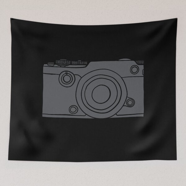 Item preview, Retro 35mm Film Camera - Pen F - Charcoal Grey designed and sold by MOREDANKMEMES.
