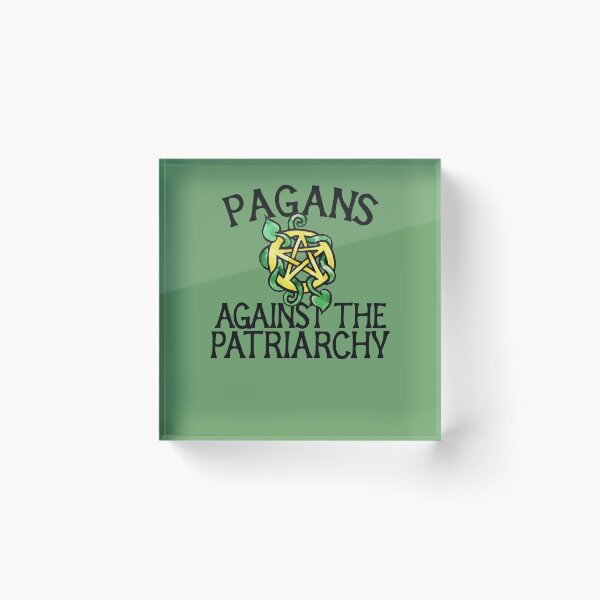 Item preview, Pagans against the patriarchy designed and sold by FrictionMaxxing.
