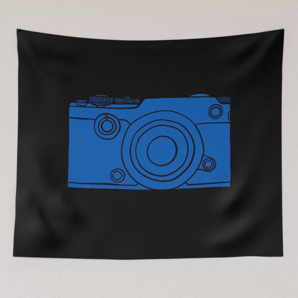Item preview, Retro 35mm Film Camera - Pen F - Blue designed and sold by MOREDANKMEMES.