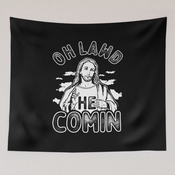 Item preview, Oh Lawd He Comin designed and sold by Yipptee Shirts.