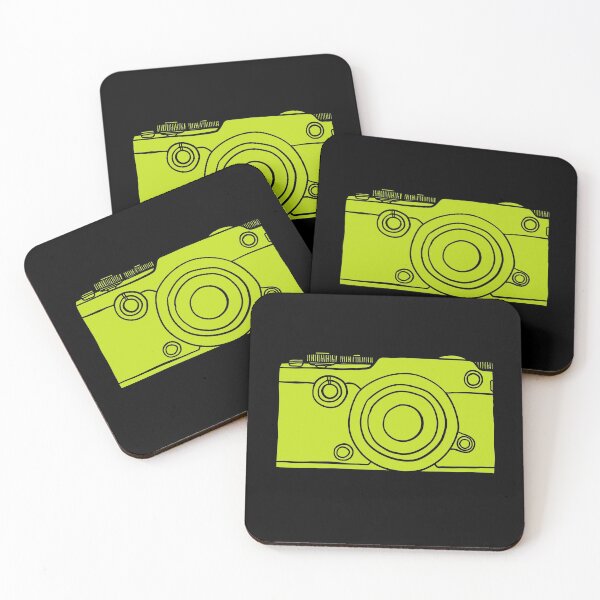 Item preview, Retro 35mm Film Camera - Pen F - Acid Green designed and sold by MOREDANKMEMES.
